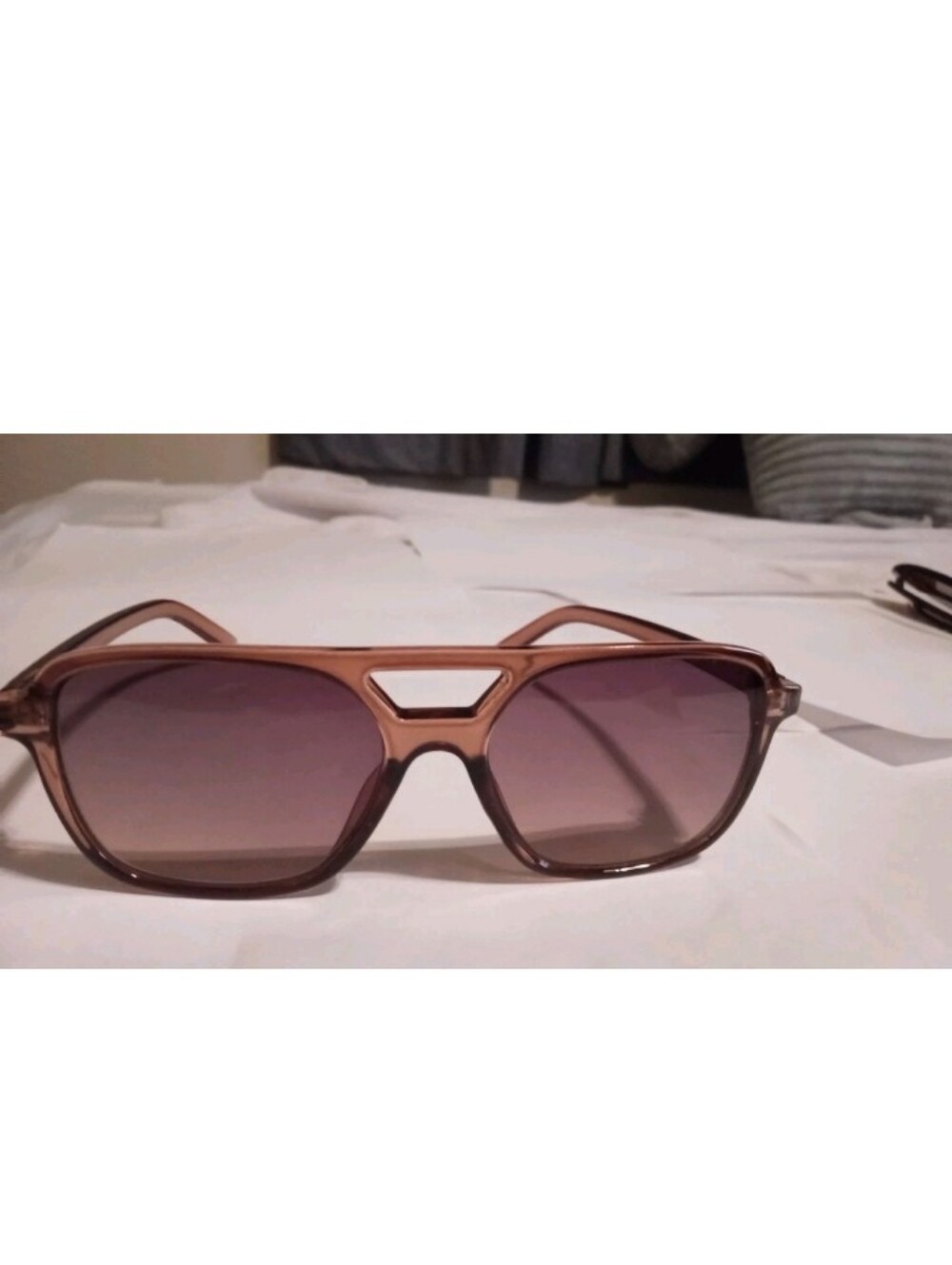 Women's Brown Gradient Sunglasses - Unbranded Fashion Accessory